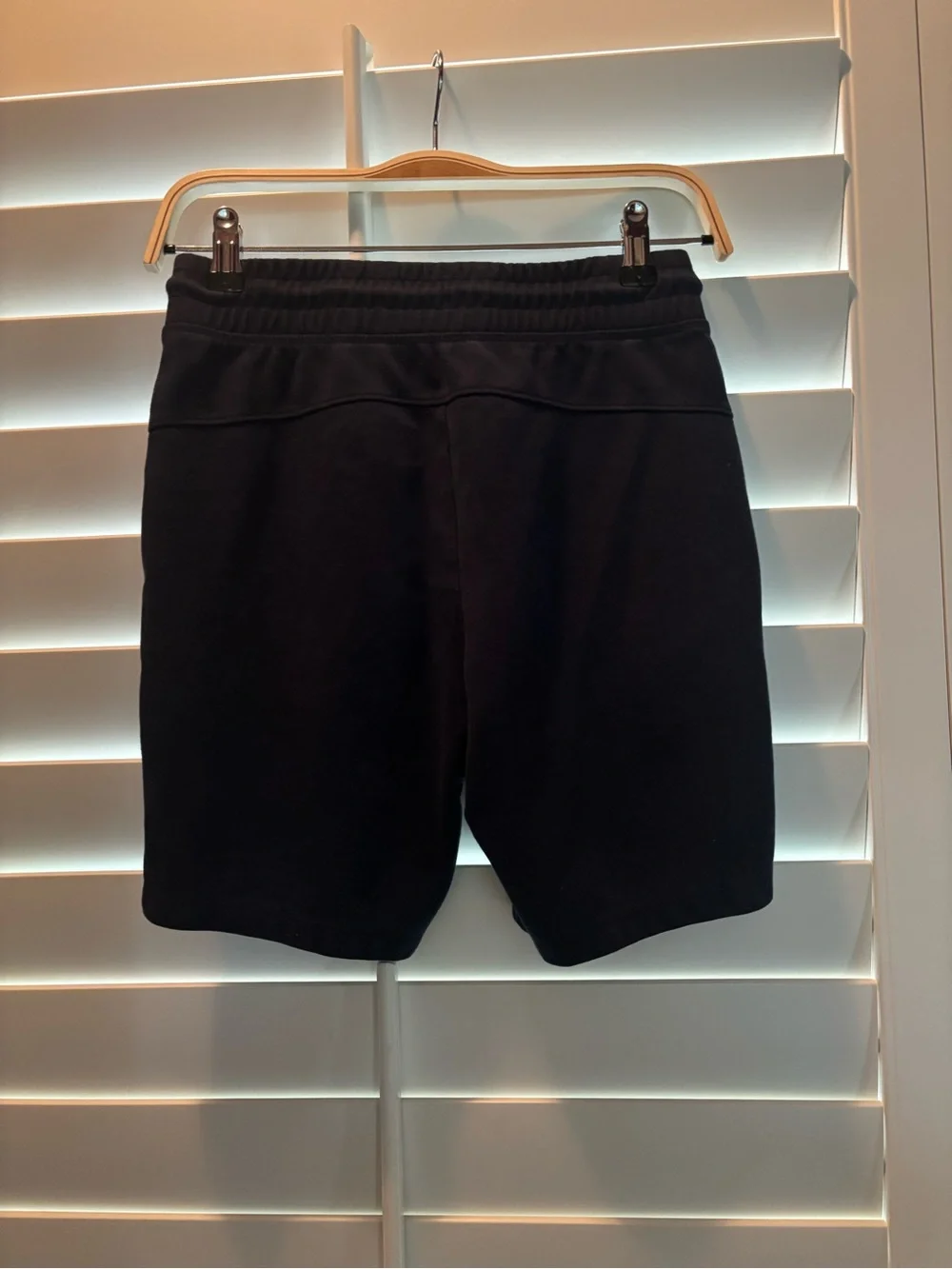 GAP Navy Blue Athletic Drawstring Shorts with Zip Pockets